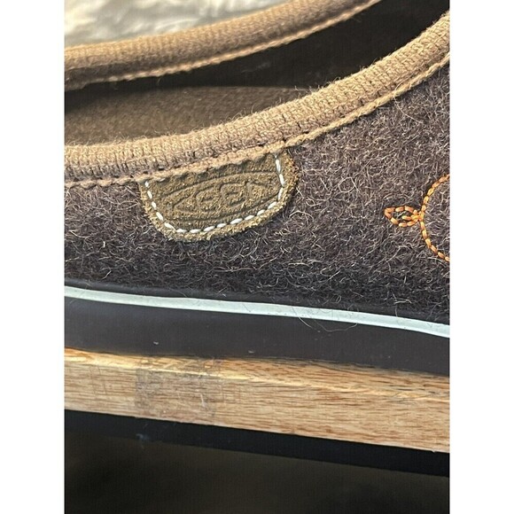 KEEN Timberline Seal Brown Wool Mules Womens Sz 6 Slip On Casual Comfort Shoes - Picture 5 of 9